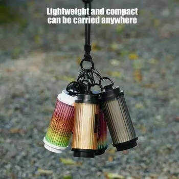 1 комплект уличного брелока с полиэстеровым шнурком, двухсторонними пряжками, портативный легкий, для кемпинга, скалолазания, пешего туризма, путешествий, подвесной брелок с пряжкой чёрный