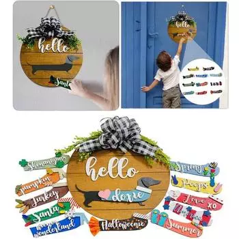 1 комплект уникальный прочный прочный дверной подвесной орнаменты взаимозаменяемые подвески декор для дома