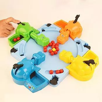 1 набор универсальных гладких поверхностей для снятия стресса, безопасных игр для кормления прожорливых бегемотов, семейных вечеринок, игрушек для рабочего стола, захвата еды