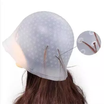 1 комплект универсальная прочная профессиональная силиконовая шапочка термостойкая шапочка для окрашивания волос для дома синий