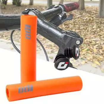 1 комплект универсальных удобных утолщенных велосипедных ручек, прочного велосипедного оборудования чёрный