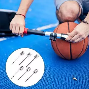 1 Комплект Воздушная игла Высокая твердость Многоцелевой антикоррозий легкий баскетбольный футбольный мяч Спорт