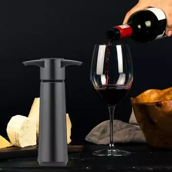 1 комплект вакуумного насоса, удобный инструмент для экономии вина, герметичные уплотнительные пробки для бутылок вина для домашнего бара 6pcs