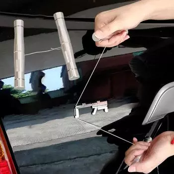 1 комплект виниловых оберток для автомобильной поверхности, эмблема, логотип, пластина, линия с 25 шт. кабелей PE для инструмента для снятия эмблемы автомобильной пленки