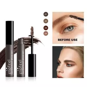 1 комплект водостойкого крема для бровей, полуперманентного определения заполнения, удлинения бровей, 4 цвета в наличии, крем для бровей B