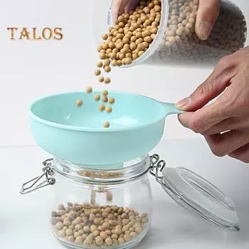 1 комплект, воронка для варенья, съемная сетка, многофункциональная легкая практичная воронка для переноса порошка, инструменты для ресторана зелёный