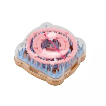 1 комплект, вязальщица для цветов ручной работы, шерстяная вязальщица своими руками, цветочная сетка, инструменты для вязания, квадратная форма, набор для изготовления цветов, круговой