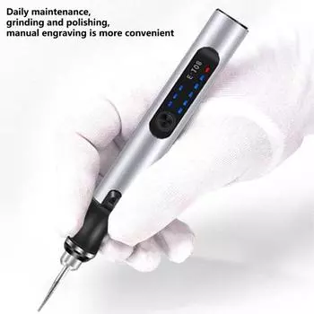 1 комплект, вращающиеся инструменты, электрический гравировальный станок, беспроводной профессиональный металлический пластиковый стеклянный ювелирный мини-набор ручек для травления розового золота