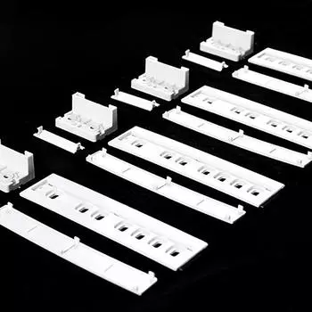 1 комплект встроенных направляющих для холодильника, комплект для крепления направляющих для двери холодильника, направляющая для раздвижных дверей холодильника, подвижная направляющая