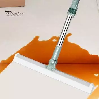 1 комплект выдвижной силиконовой швабры для пола, выдвижной стержень из нержавеющей стали, складная швабра для уборки ванной комнаты, удаление грязи C