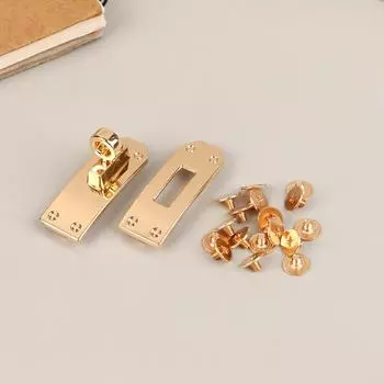 1 комплект Замок для сумки Набор металлических пряжек Застежка для ремня сумки Женская сумочка Кошелек Поворотные замки DIY Фурнитура Аксессуары 3.6cm