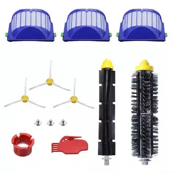 1 комплект запасных частей для подметальной машины для вакуумной фильтрующей щетки серии 680, 670, 600