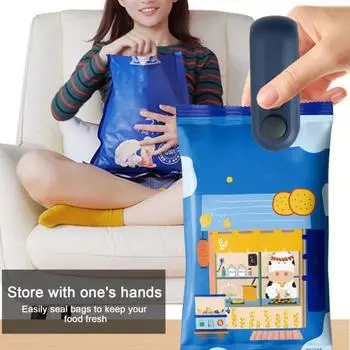 1 комплект запечатывающего устройства для пакетов, перезаряжаемая мини-запечатывающая машина с резаком, мини-термосварочный аппарат для чипсов, закусок, печенья, пакетов