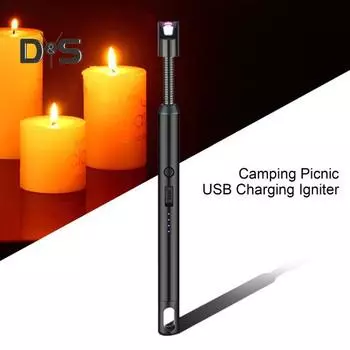 1 комплект, защита от перезаряда, импульсный воспламенитель видимой мощности, отличный кухонный зарядный USB-зажигатель, дуговой воспламенитель красный