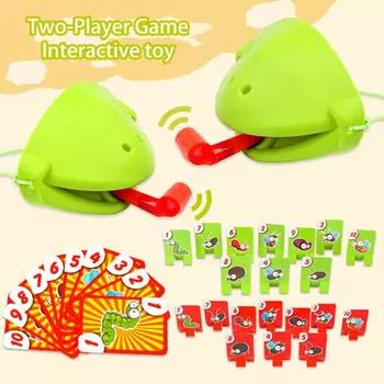 1 комплект защитная игрушка для лица лягушки с высунутым языком, лижущее животное хамелеон A