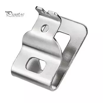 1 комплект зажимов для ремня для инструментов. Простые в установке зажимы для инструментов из нержавеющей стали. Набор крючков с винтом для Dewalt N268241. 6pcs