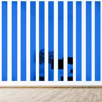 1 комплект зеркальных настенных наклеек, съемные самоклеящиеся акриловые, нет A