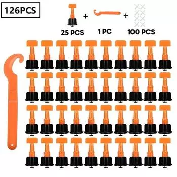 1 комплект желаемого выравнивателя, система выравнивания плитки, инструмент, прокладки для плитки, гаечный ключ
