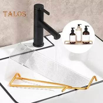 1 комплект золотой плавающей полки с вешалкой для полотенец - стильный дизайн ромбовидного угла для хранения в ванной и кухне - устойчивый к ржавчине космический алюминиевый материал золотистый