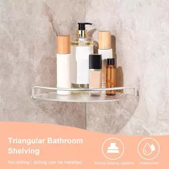 1 комплект золотой плавающей полки с вешалкой для полотенец - стильный дизайн ромбовидного угла для хранения в ванной и кухне - устойчивый к ржавчине космический алюминиевый материал золотистый