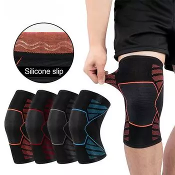 1-компонентный компрессионный наколенник обеспечивает лучшую поддержку коленного сустава для мужчин и женщин для занятий спортом, бегом и многим другим M