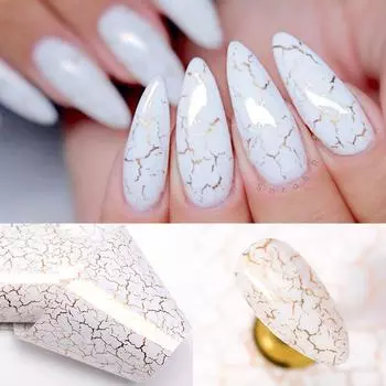 1 коробка 4*100 см фольга для ногтей мраморная серия переводная наклейка для дизайна ногтей бумага золотая линия фольга яркий мрамор DIY дизайн украшения