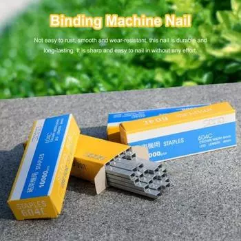1 коробка 604C штапель для ногтей, острые антикоррозийные, износостойкие секаторы для фруктовых деревьев, связующее для ветвей, принадлежности для сада и ногтей