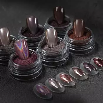 1 коробка блесток Nail Magic Mirror Lrregular Flash Nail Shining Nail Decoration Hyper Flash Sequin Diy Nail Enthusions