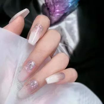 1 коробка для украшения ногтей, несколько форм, эффект блеска, пластик, разноцветные блестки для ногтей, блестки, маникюрные украшения, косметические принадлежности 11