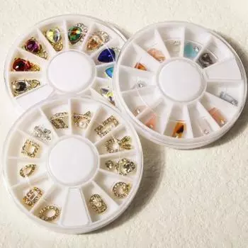 1 коробка изысканное обильное количество очаровательное украшение для ногтей DIY искусство 3D стразы украшение для женщин 1