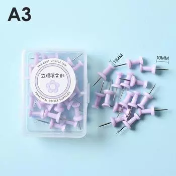 1 коробка макарон, красочные шариковые кнопки, кнопки для большого пальца, канцелярские кнопки, фото для рисования