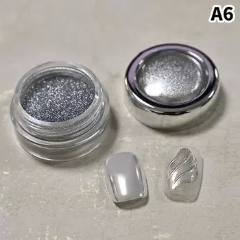 1 коробка Nail Magic Mirror Sequins Hyper Flash Nail Shining Осенне-зимнее украшение для ногтей для любителей ногтей своими руками