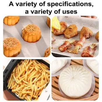 1 коробка пищевой силиконовой бумаги для выпечки, впитывающей масло, беспорядочный раствор для выпечки, антипригарная кухонная необходимая бумага для выпечки 5m