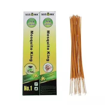 1 коробка, репеллент от комаров со вкусом османтуса, палочки для отдыха на природе, кемпинга, средство от комаров One Size