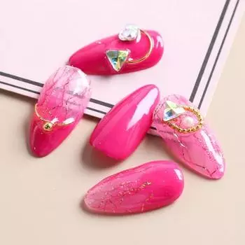 1 коробка сеток для ногтей, прочно приклеиваются, долговечны, наклейки для дизайна ногтей 3D, сеточки для девочек B