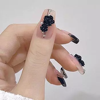 1 коробка, украшения для ногтей, реалистичные многоцелевые украшения из смолы, нежное художественное украшение, камелия, подвески для ногтей «сделай сам», для салона