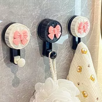 1 крючок с присоской-бабочкой, без проколов, с сильным сцеплением, крючок для банного полотенца в ванной, настенная вешалка для ключей на крыльце, универсальный крючок белый