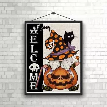 1 кусок 11,8x15,7 дюймов 5D DIY Алмазная картина, Рождество, Набор для вышивания, Вся вода Алмазная картина, Подарок для украшения дома ручной работы Round drill 30x40cm