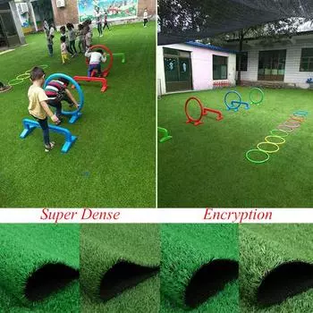 1 квадратный спортивный инвентарь для гольфа, ландшафтный газон, утолщение 15 мм, искусственный синтетический газон для использования в помещении, искусственный газон зелёный