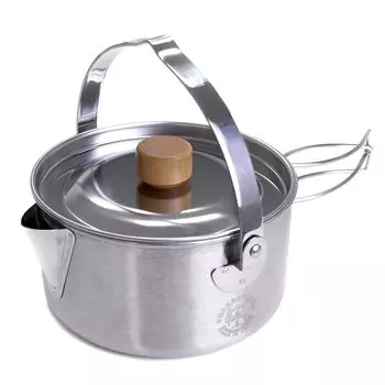 1 л чайник для кемпинга из нержавеющей стали с открытым огнем для кемпинга на открытом воздухе, сделанный в Японии, посуда Tsubame Sanjo, плита для скалолазания в одиночку, вода