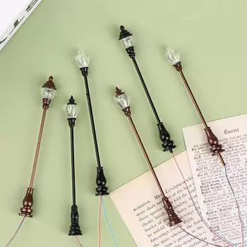 1:Лампы 3В масштабной модели мини привели уличные фонари белого света для микро- сцены