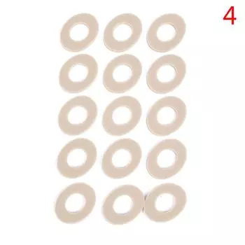 1 лист, 4 вида пенопластовых защитных подушечек для защиты от мозолей с круглым носком, подушка для защиты от мозолей 4