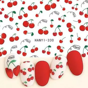 Набор наклеек для дизайна ногтей с 3D рисунком