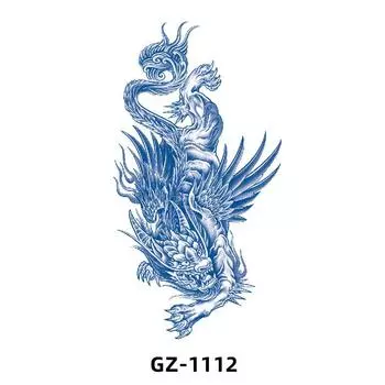 1 лист полуперманентных водонепроницаемых, но съемных травяных татуировок для кошек, собак, львов для мужчин и женщин