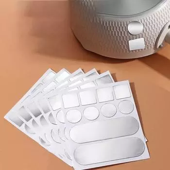 1 лист водонепроницаемой алюминиевой фольги ремонтные ленты ремонт горшков заплатки наклейка остановить утечку 1 sheet