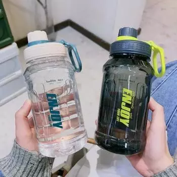 1 литр BPA FREE спортивная бутылка с фильтром большая 800 мл питьевая бутылка чайник бутылка для воды чашка для кипячения воды 600ml чёрный