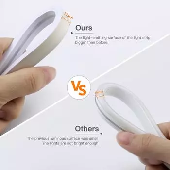 1 м/2 м/3 м/5 м Zigbee светодиодные ленты водонепроницаемые 5 В USB неоновые светодиодные ленты COB Tuya умные гибкие регулируемые светильники для спальни в помещении 1m белый