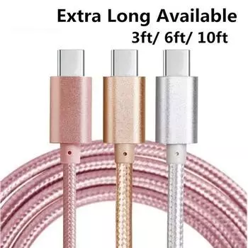 1 м/2 м, высококачественная синхронизация данных, USB-зарядное устройство, плетеный шнур, удлиненный кабель для iPhone, iPad, iPod Touch