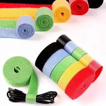 1 м 5 м держатели для удочек ремни ремни подтяжки застежка крючок петля кабель C one size зелёный