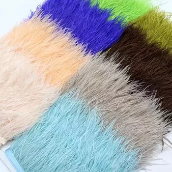 1 м, 8-10 см, белые перья, страусиный шлейф, отделка, свадебные поделки, сделай сам, лента из натуральных перьев, шитье, вечерние, головной убор ручной работы, карнавал 1 Merers